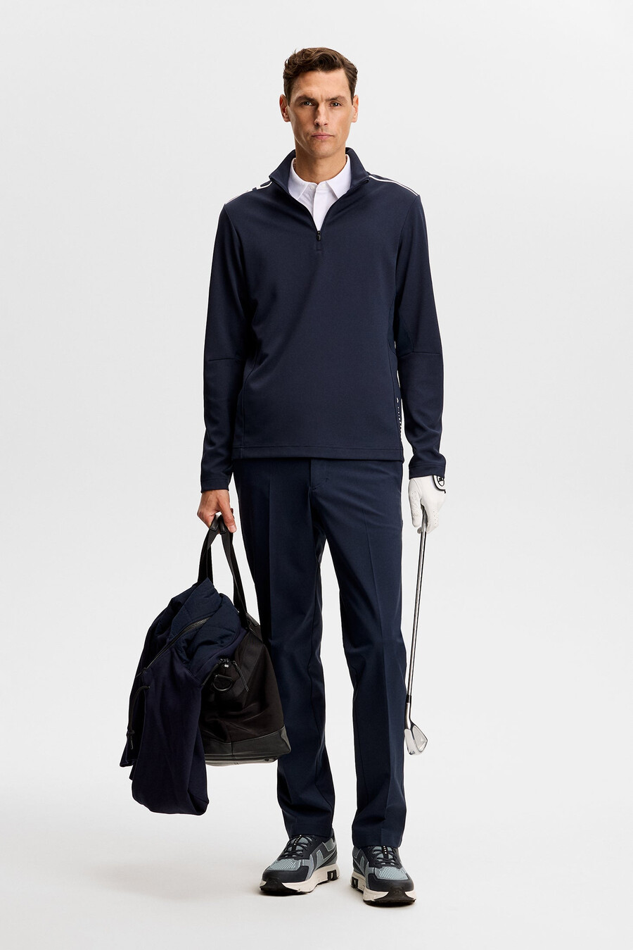 leon quarter zip -välikerros