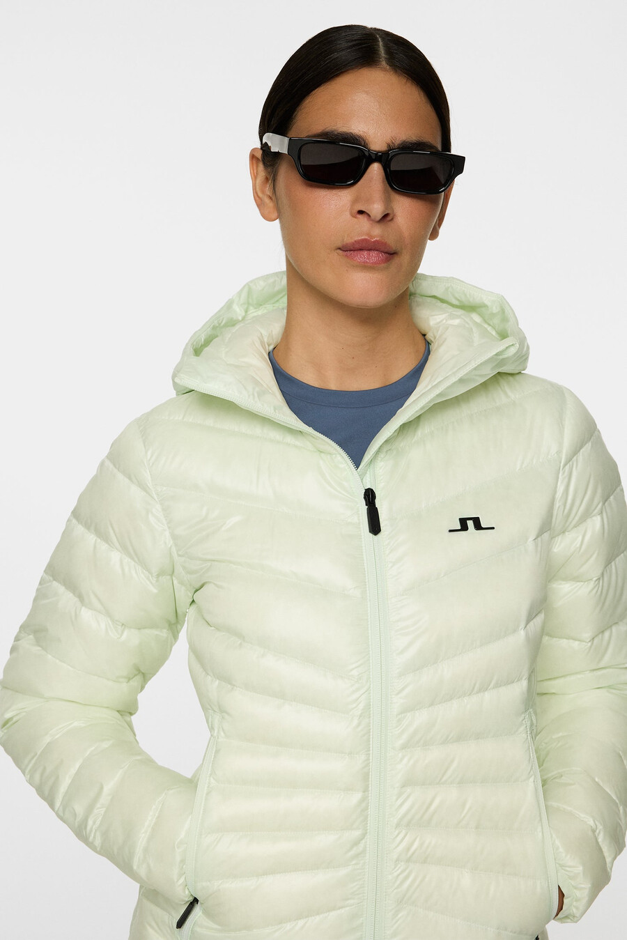 lara light down hood -untuvatakki