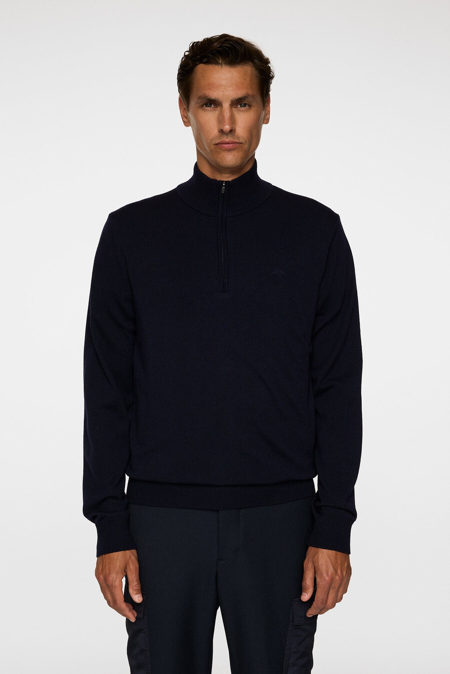kiyan merino quarter zip -vetoketjullinen