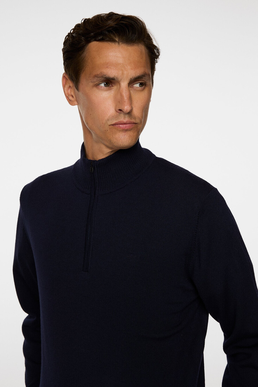 kiyan merino quarter zip -vetoketjullinen