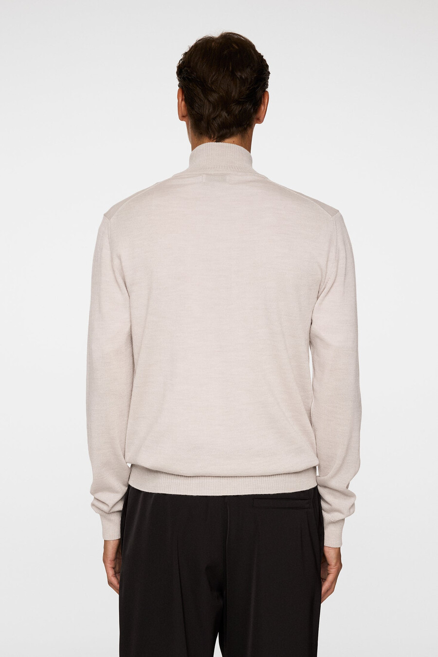 kiyan merino quarter zip -vetoketjullinen