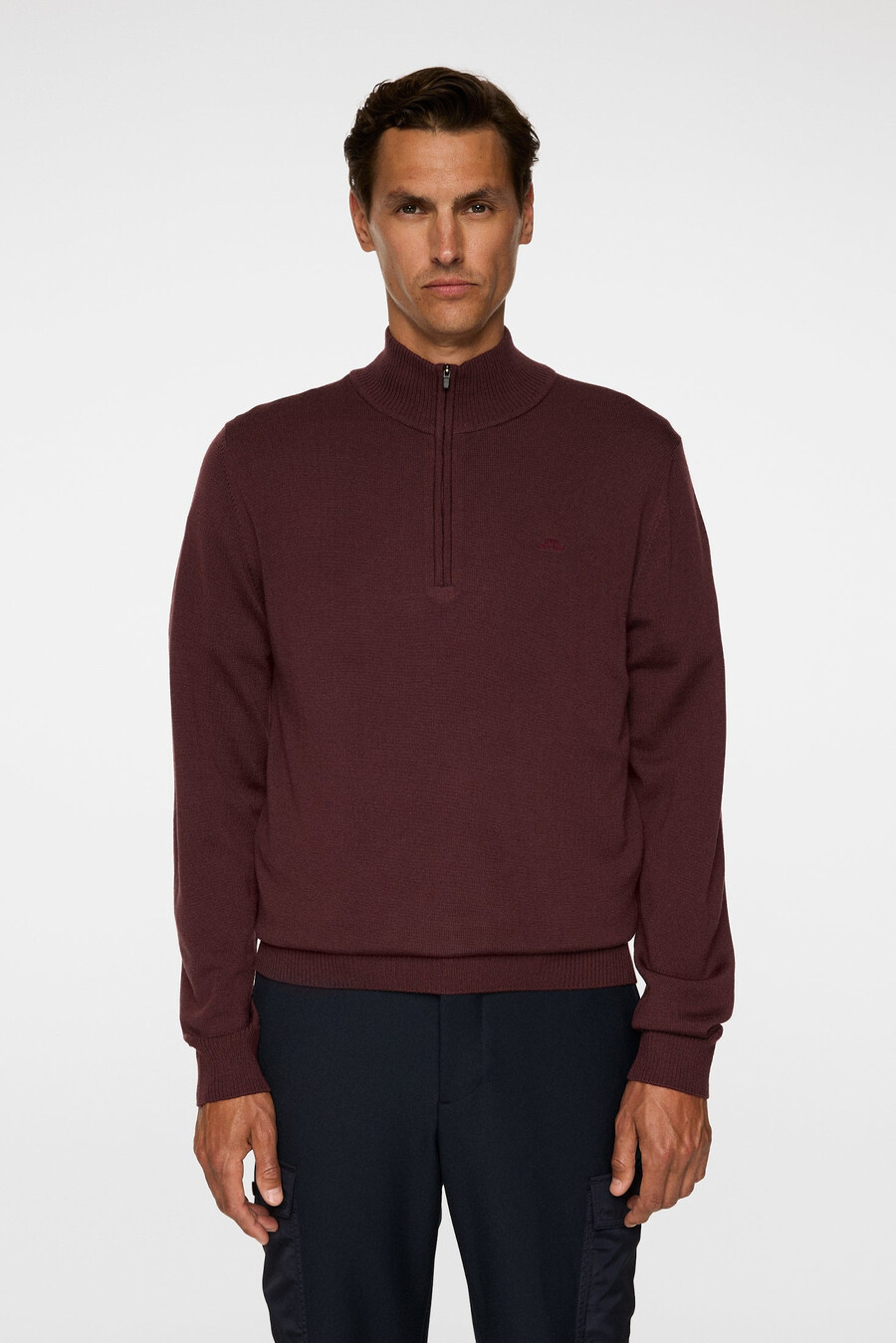 kiyan merino quarter zip -vetoketjullinen