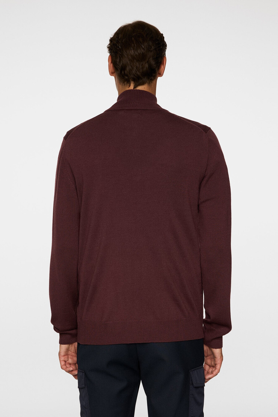 kiyan merino quarter zip -vetoketjullinen