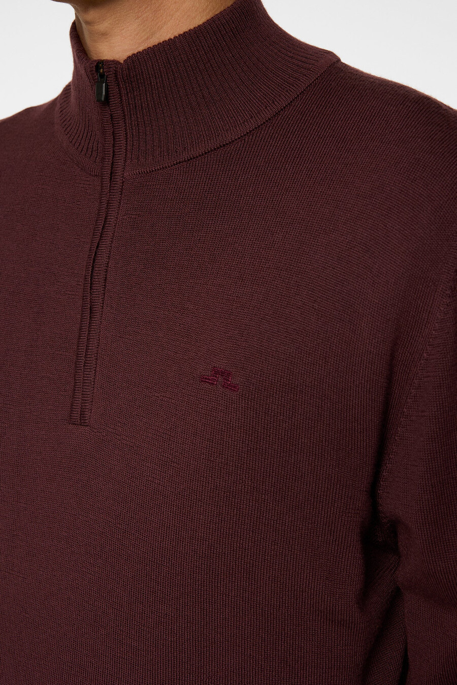 kiyan merino quarter zip -vetoketjullinen