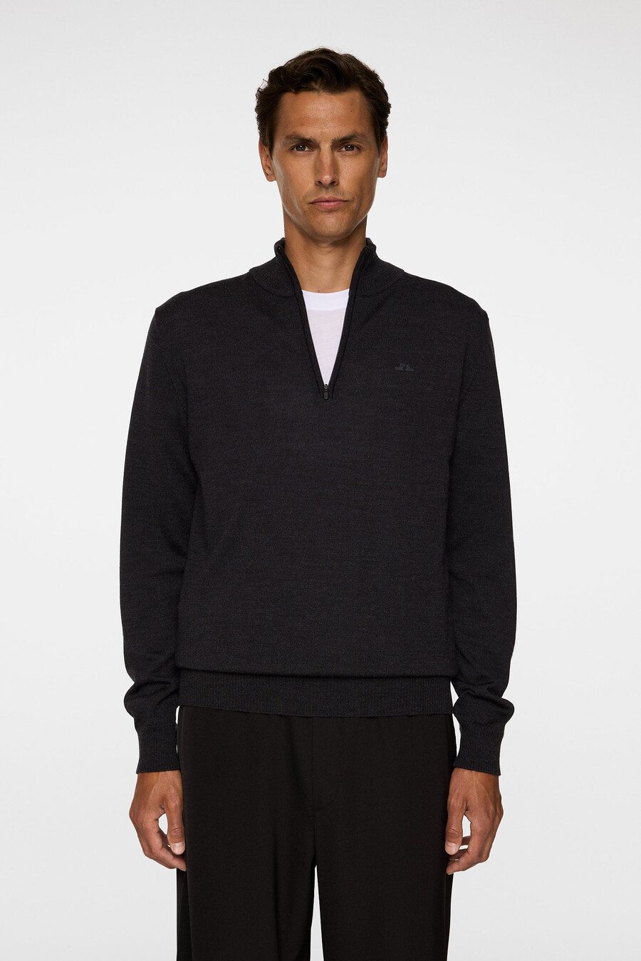 kiyan merino quarter zip -vetoketjullinen