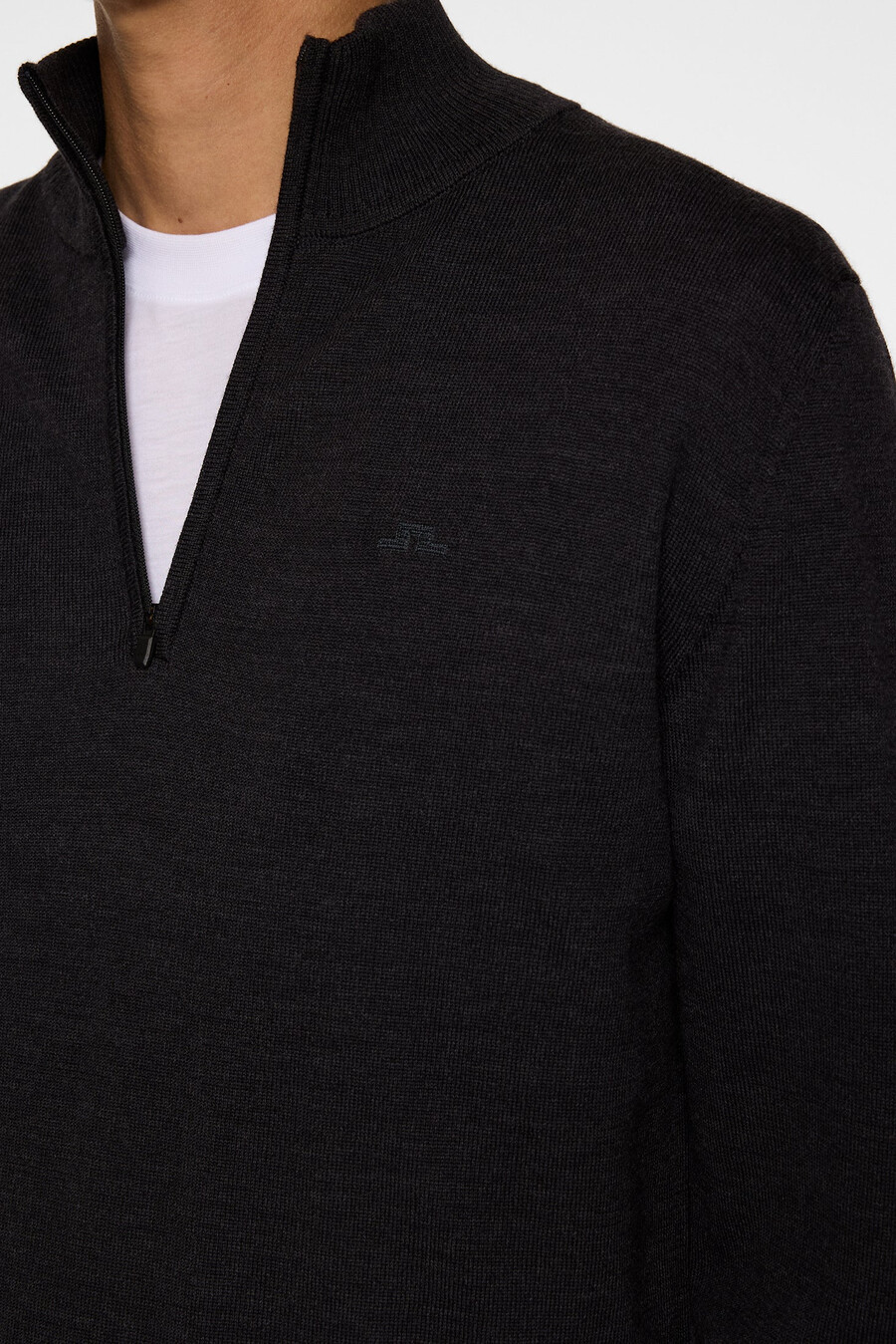 kiyan merino quarter zip -vetoketjullinen