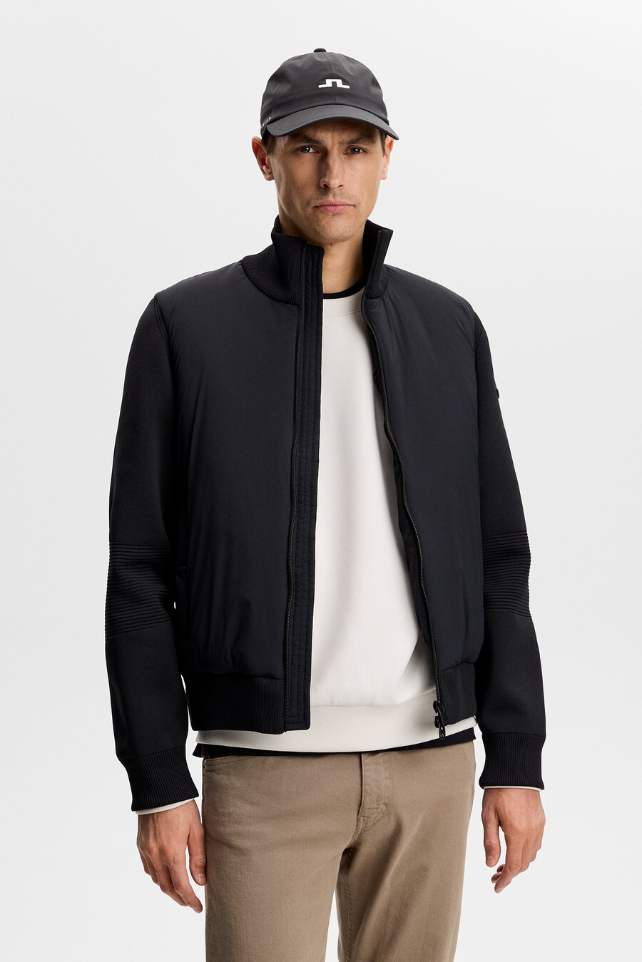 ebbe tech knit hybrid -neulepusero