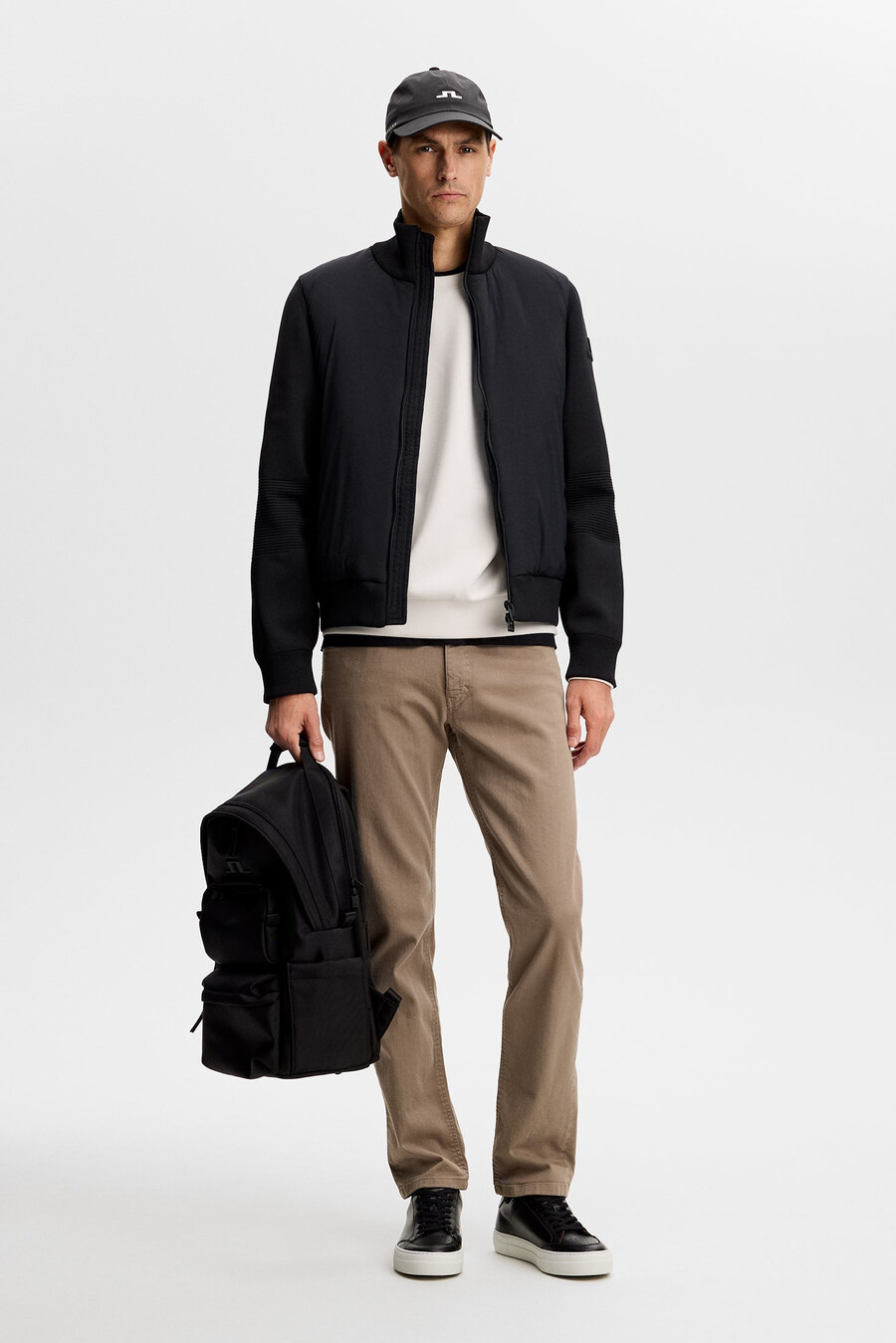 ebbe tech knit hybrid -neulepusero