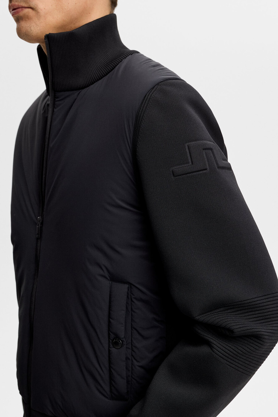 ebbe tech knit hybrid -neulepusero