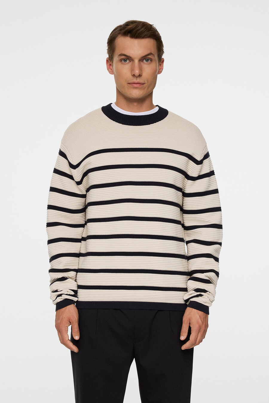 sawyer stripe crew neck -paita