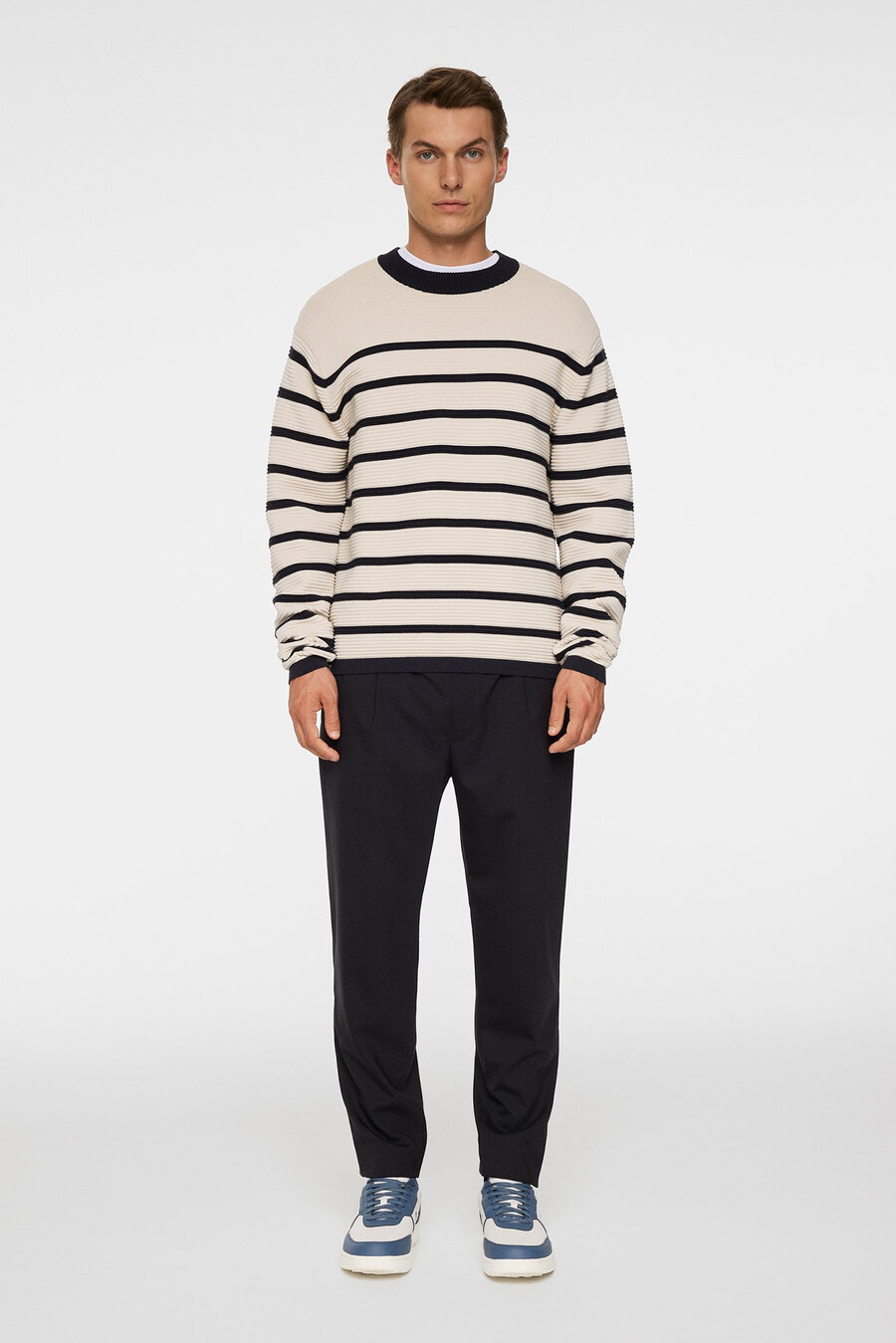 sawyer stripe crew neck -paita