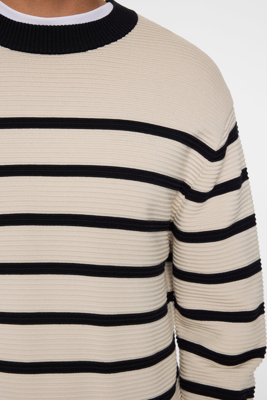 sawyer stripe crew neck -paita