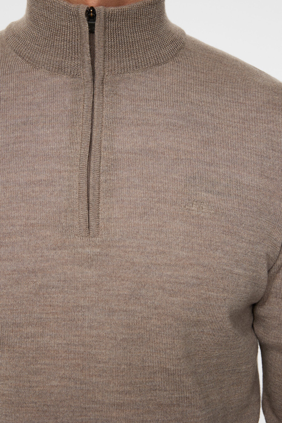 kiyan merino quarter zip -vetoketjullinen
