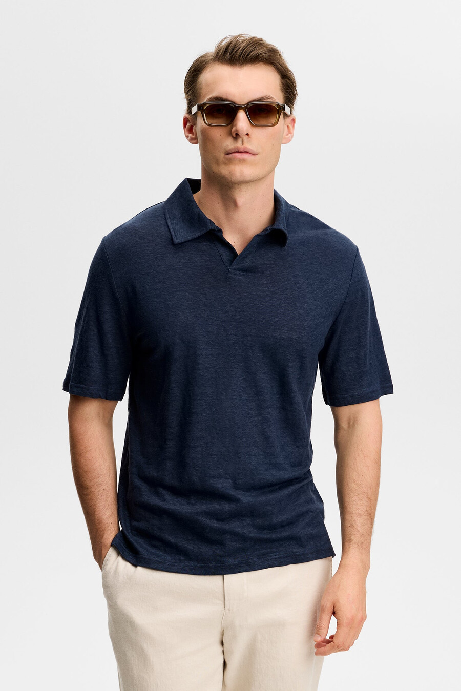 roy linen poolopaita