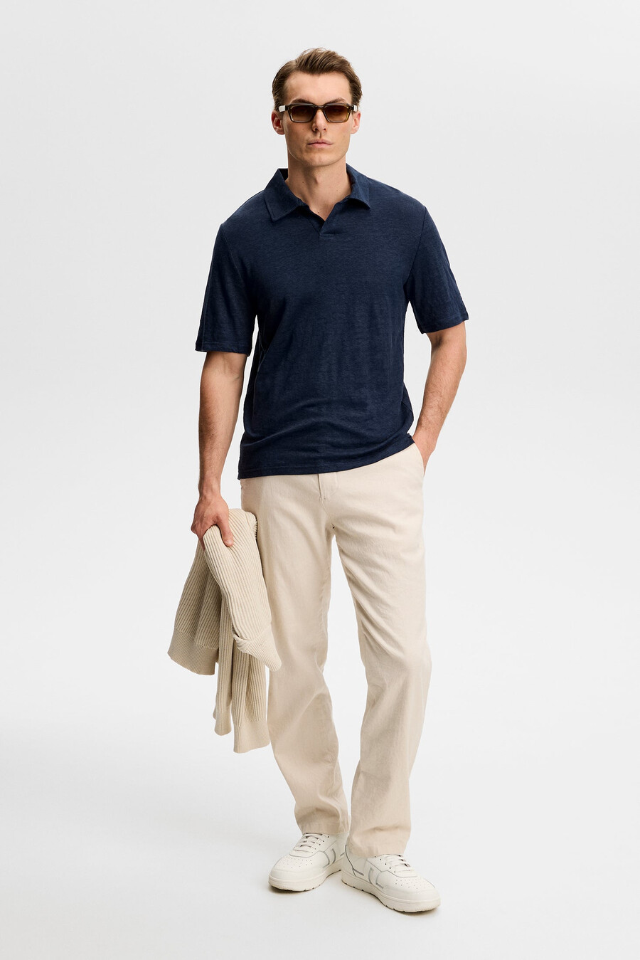 roy linen poolopaita