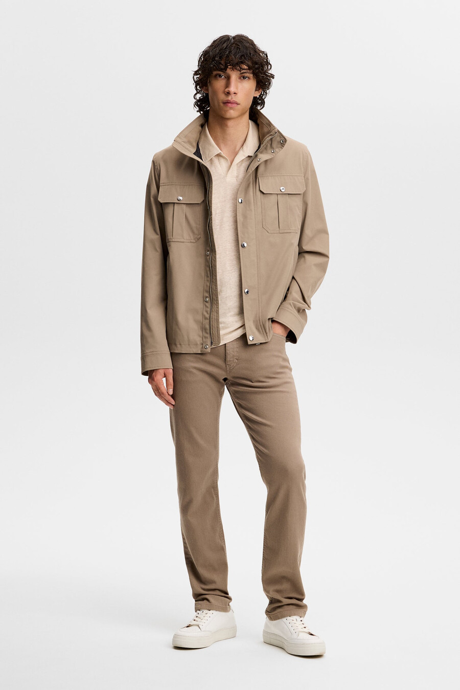 roy linen poolopaita