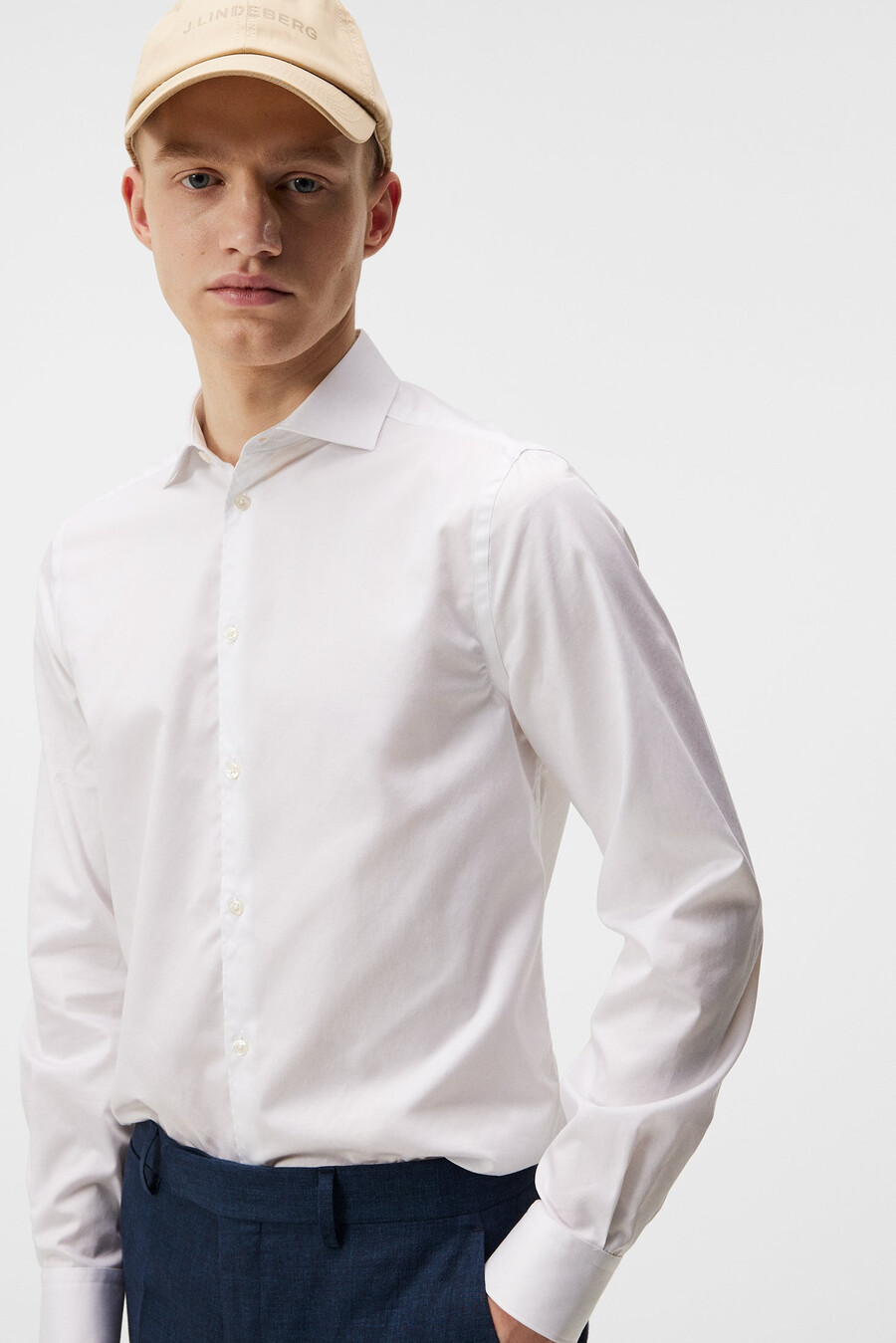 iron-vapaa twill superslim -paita