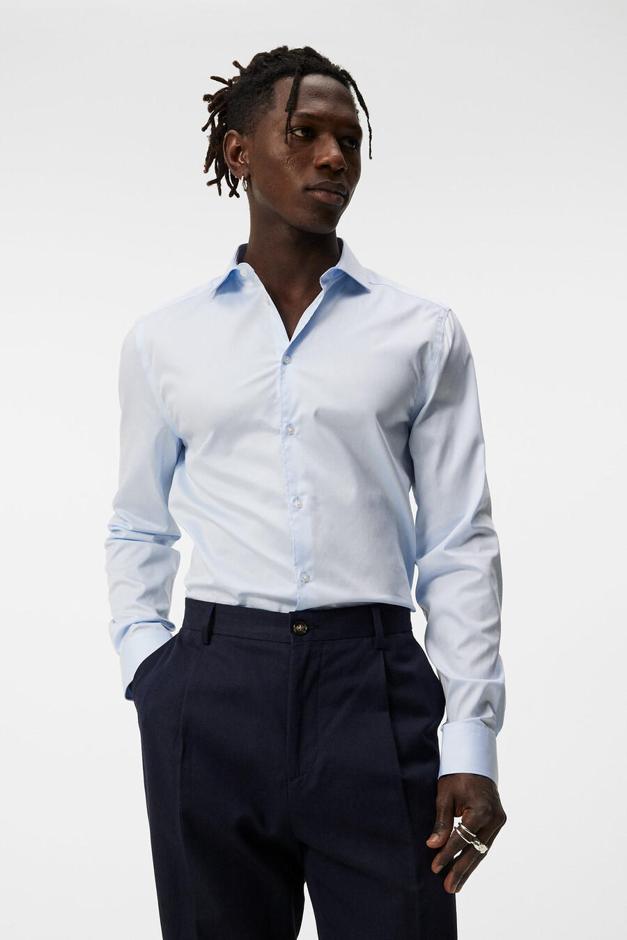 iron-vapaa twill superslim -paita